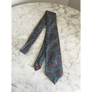 Liberty Of London Vintage Neck Tie Silk Paisley Print
